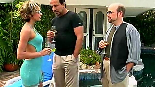 April seduced in party then smashed  hardcore at the pool