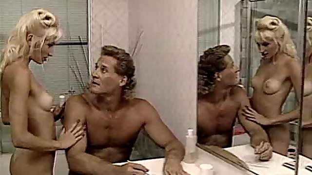 Princess seduces a handsome guy into pounding her in the bathroom