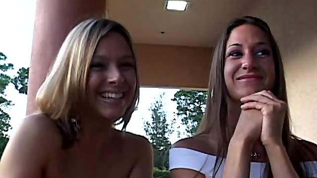 Melissa, Alissa And Carolin Love Their Lady's Get Together