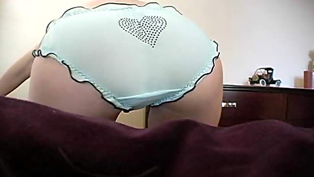 Hottie Trying To Choose What Panties To Wear