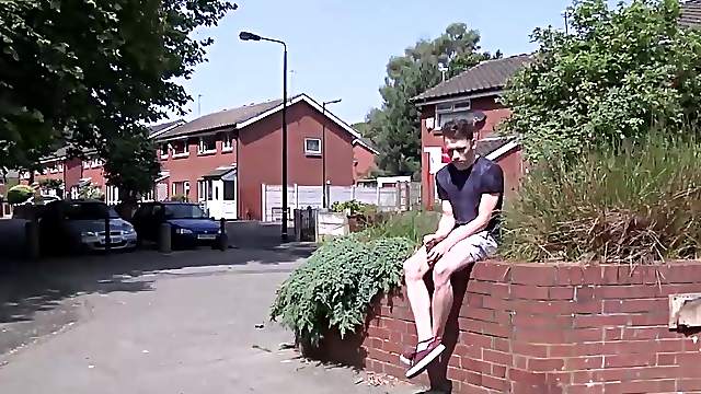 Little slave bitch Oscar Roberts enjoys being anallized