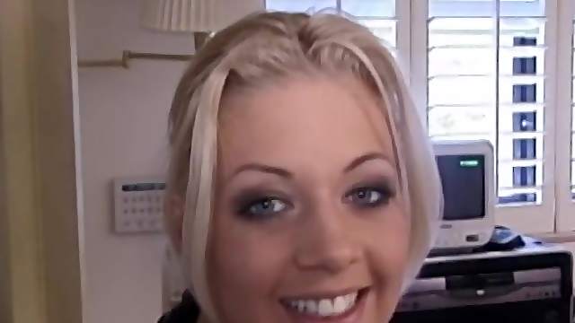 Horny blonde Linda bends over for an incredible fuck