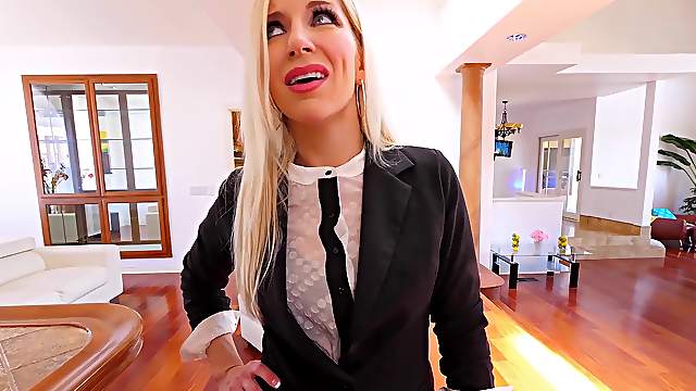 Ashley Fires' face covered in semen after a kinky sex affair