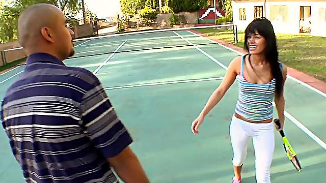 Sadie West Playing With Dude's Balls