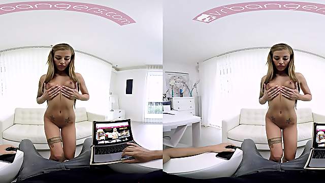 Silvia Dellai  Play With A Big  Dildo