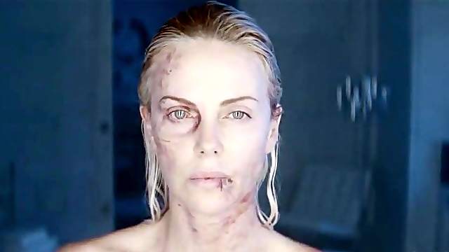 Charlize Theron and Sofia Boutella