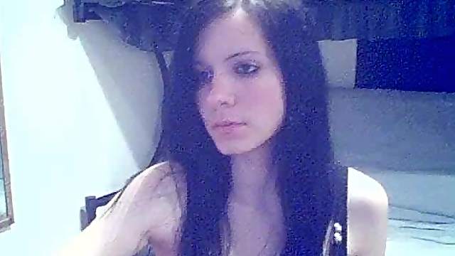 Homemade Video With A Very Horny Brunette Teen