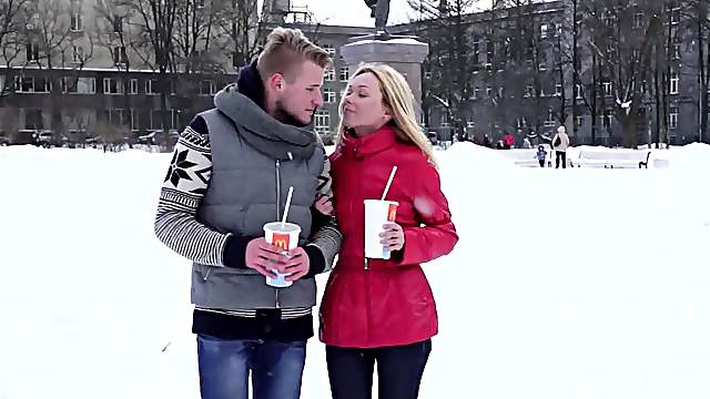 Lina Napoli loves winter and she always finds herself the most horny during this season.