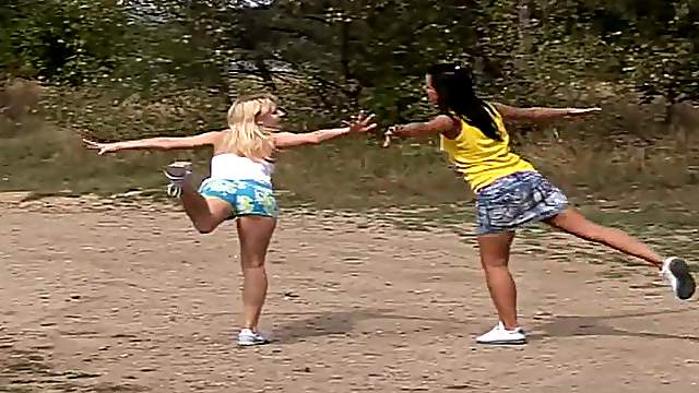 Denisa and Laetitia are a couple lesbian teens, who haven't told anyone