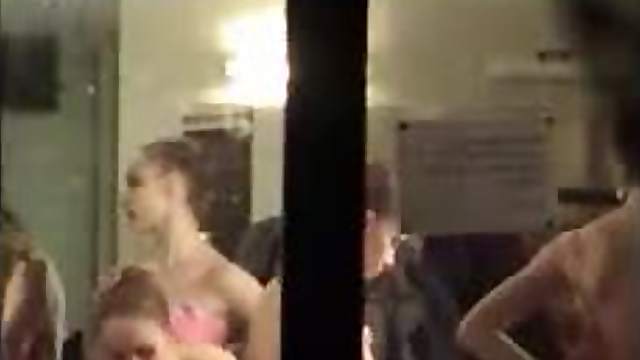 Some of the hottest dressing room voyeur action