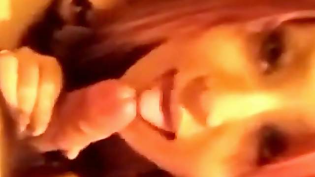 Japanese gal playing with a stranger's cock