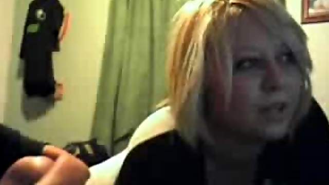 Blonde Teen Flashes Her Big Melons On A Webcam Video