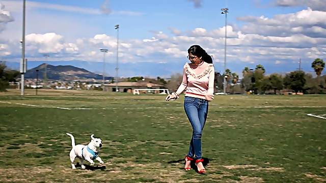 Big load of dick makes Brenna Sparks happier than ever before