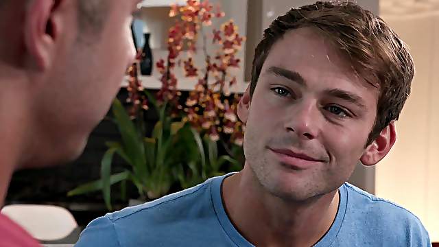 Handsome gay guy needs to make out with a friend while he fucks him