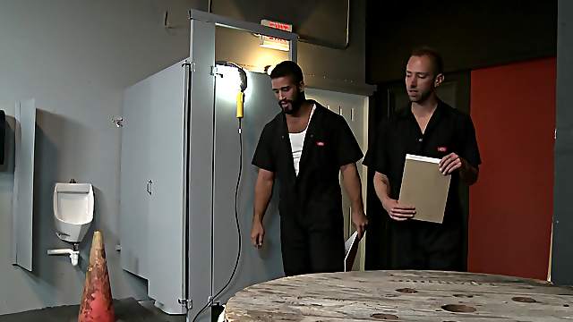 Trey Turner adores to suck his friend's penis before hard anal sex