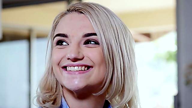 Pale blonde Stevie Grey absolutely loves hardcore pounding