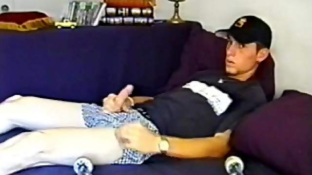 After getting naked and delivering a hot stroke show