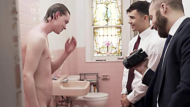 Hot Priest And A Missionary Boy Anally Fuck A New Recruit