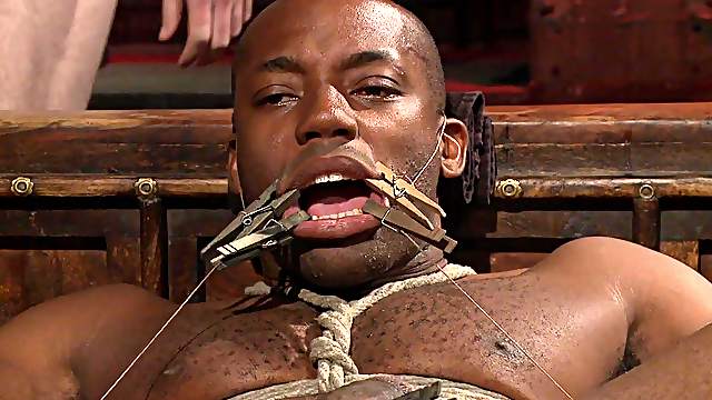 Interracial gay fuck is the favorite sex game for Christian Wilde
