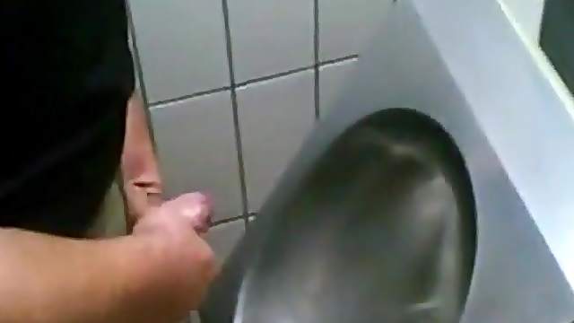 Stranger wants amateur play in a public restroom