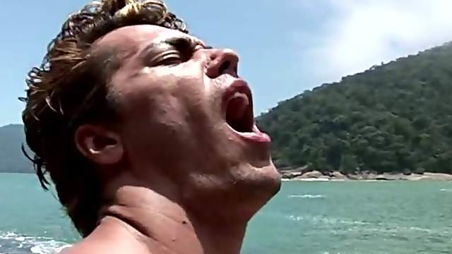 His Boyfriend Gay Fuck him In the Beach