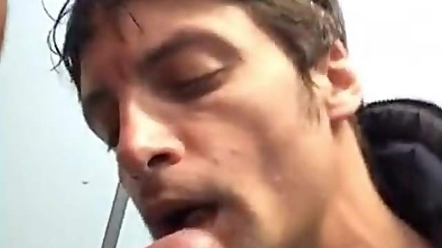 Stranger Sucking Me very hard in Public Toilets