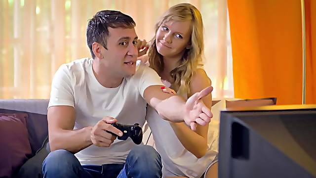 Lucky boyfriend fucked both Ani Blackfox and his GF Lucette Nice