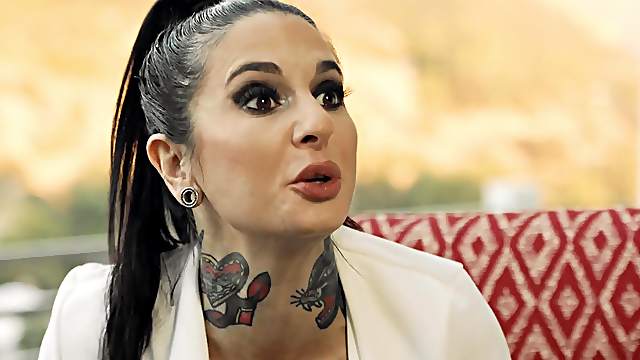 Tattooed Joanna Angel is a Nuru massage expert and she loves it