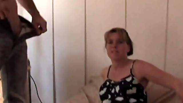 Big titty amateur blonde wife  likes it rough