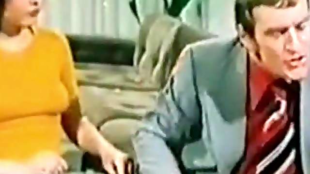 Vintage babe teases this guy before letting him fuck her hole!