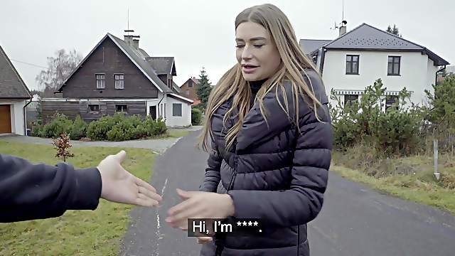 Tasty Stacey is that type of stranger who loves to fuck in public
