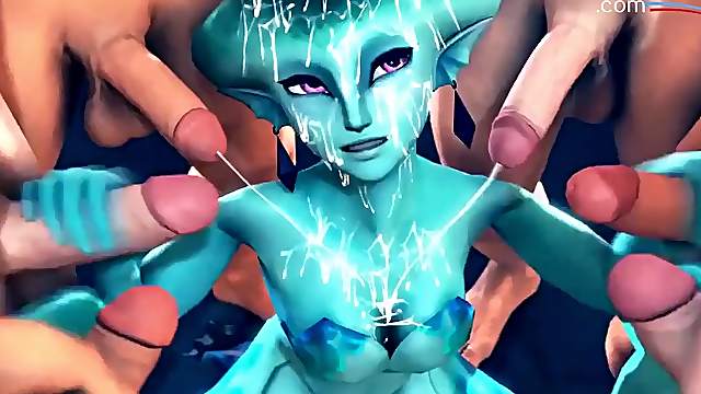 Turn It Up Beautiful Cute Anime Sex, fingering and licking