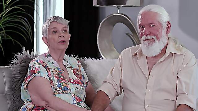 Granny Bonnie Nilsen loves to be fucked by her mature husband