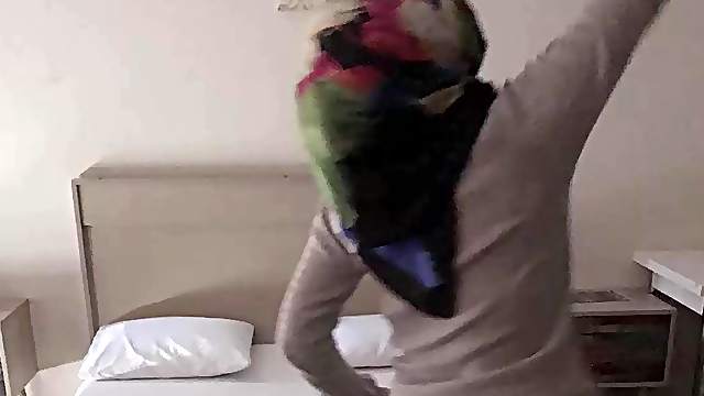 Turkish student shouting and fucking