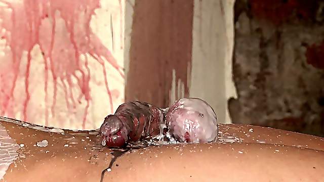 HD video of a dirty mature man sucking a dick of his male slave