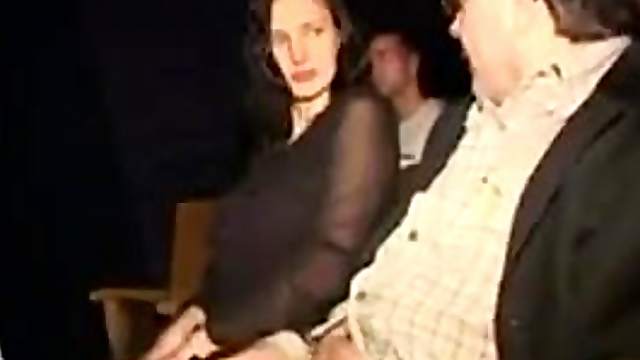 Busty Milf at the cinema