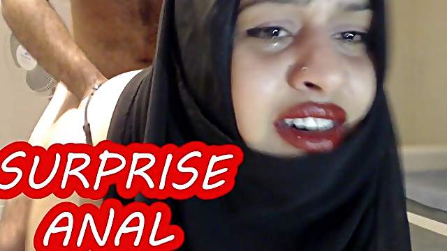 Homemade Arab anal fuck