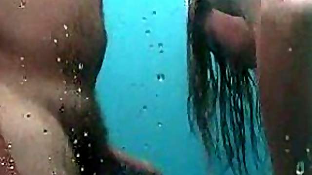 Lustful Russian Babe Gives Blowjob in the Shower