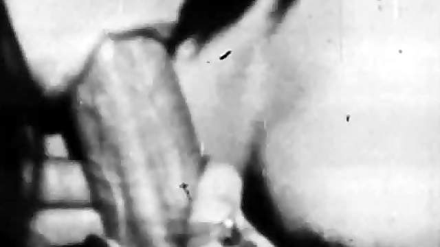 Busty Lesbian Babes Get Anal Fucked in a Hot Retro Threesome