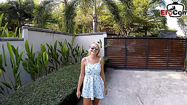 German skinny blonde teen fuck in holiday