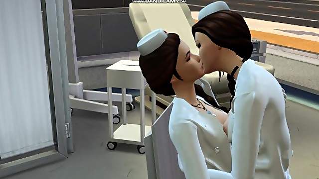 Lesbian nurses in Sims