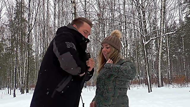 Lovely girl Daniella Margot makes a guy happy by riding his dick