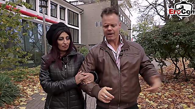 Turkish milf pick up from german guy