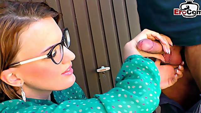 German young housewife seduced