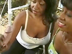 Double Chocolate Handjob Honies Love It Just To Produce Cum