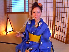Cute Shizuku Morino gets fucked nicely on the bed in POV video