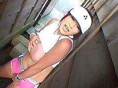 Yuka Nishii with big natural tits getting penetrated hard