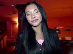 Lucky client fucks his favorite stripper in POV - Adelle Sabelle