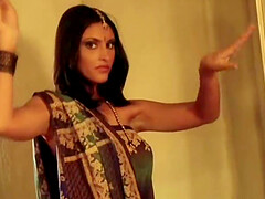 India Girl Dancing Free Massage Session For Woman
