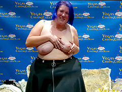 Misty Mae - BBW Vegas Casting- Anal Deep Throat Solo Masturbation Bondage